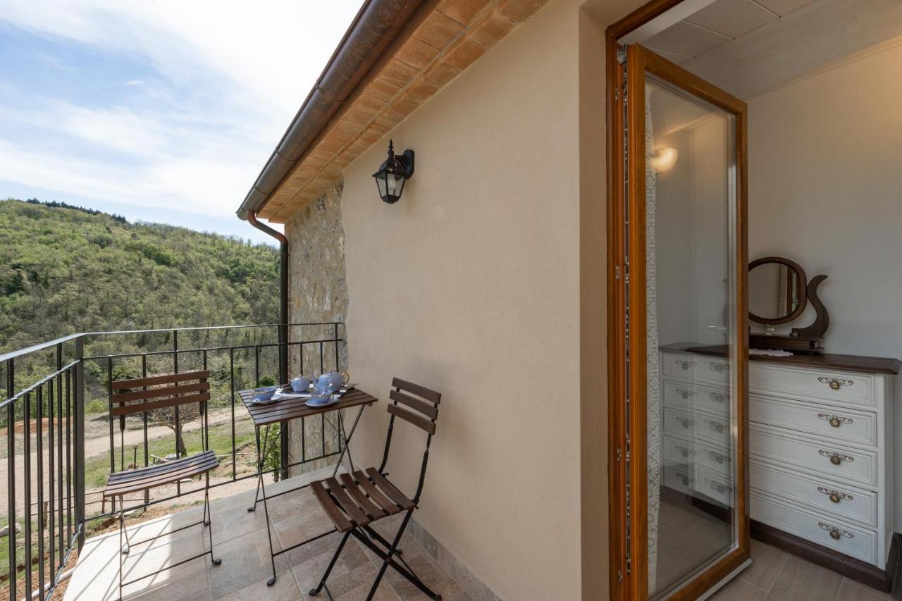 Podere Del Ciacchi Among Tuscany Greenery - Happy Rentals Montieri Eksteriør billede