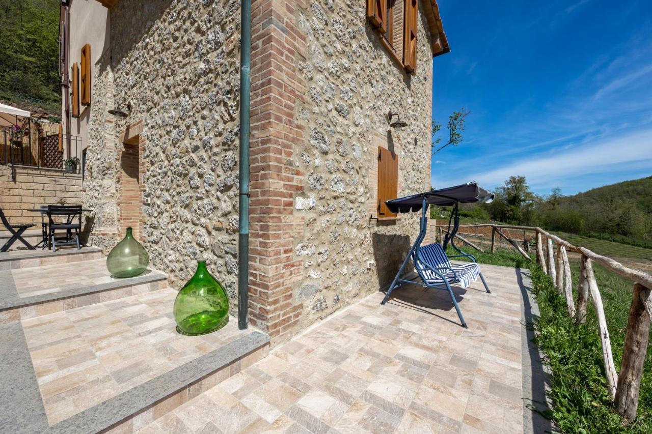 Podere Del Ciacchi Among Tuscany Greenery - Happy Rentals Montieri Eksteriør billede