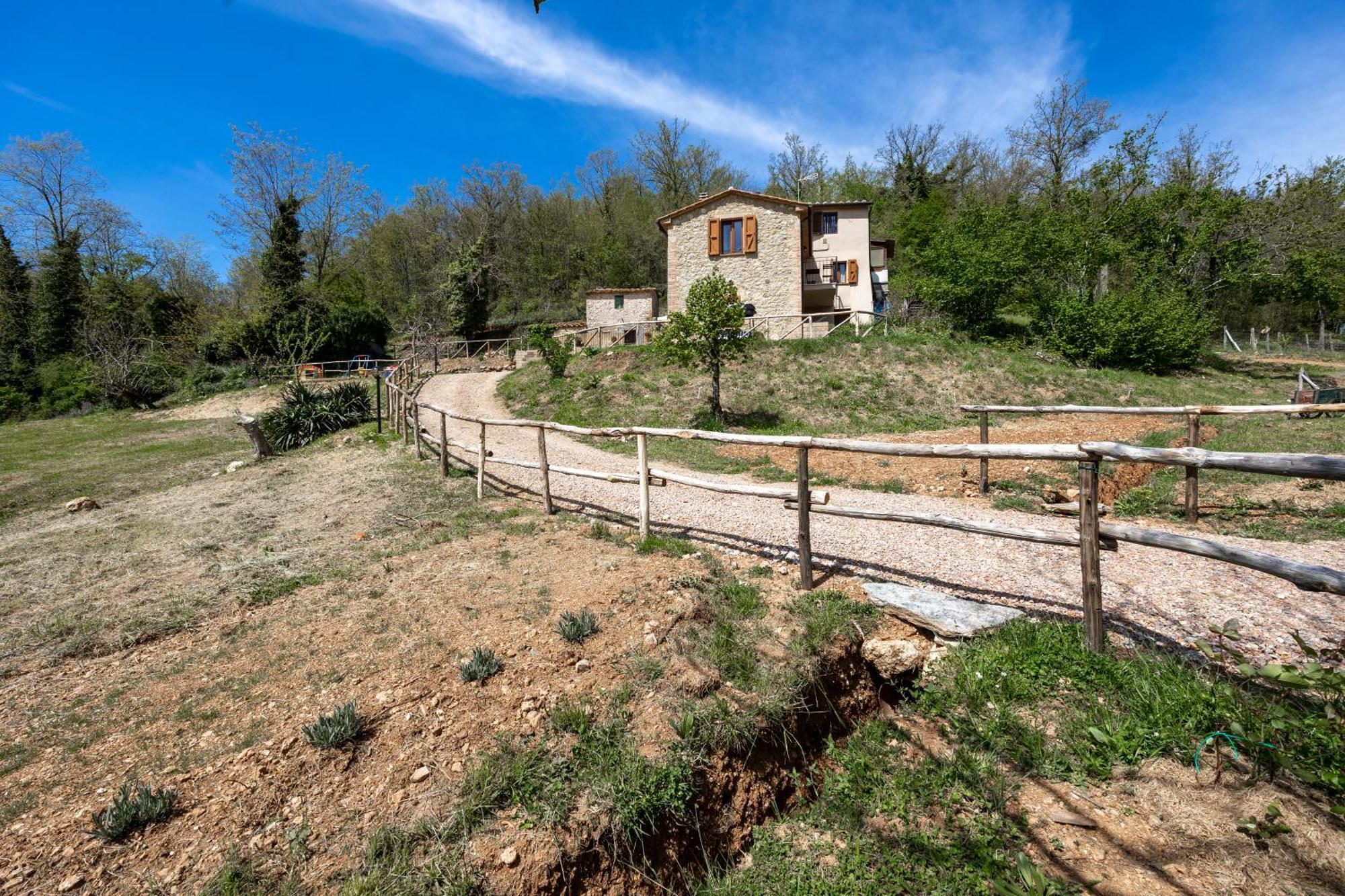 Podere Del Ciacchi Among Tuscany Greenery - Happy Rentals Montieri Eksteriør billede