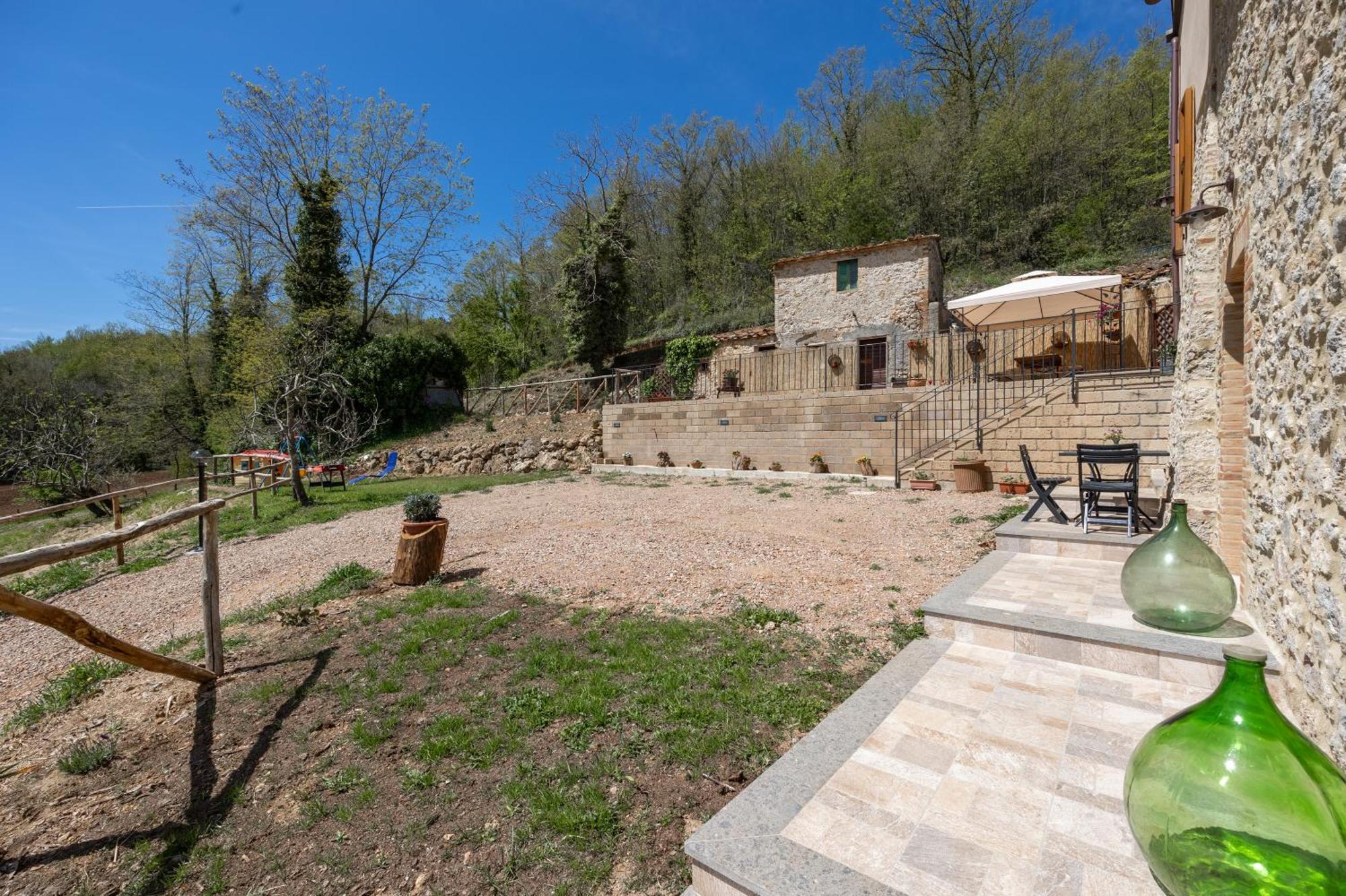 Podere Del Ciacchi Among Tuscany Greenery - Happy Rentals Montieri Eksteriør billede